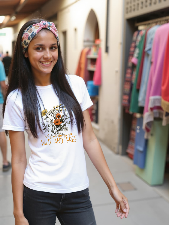 Wild & Free T-Shirt - (Women)