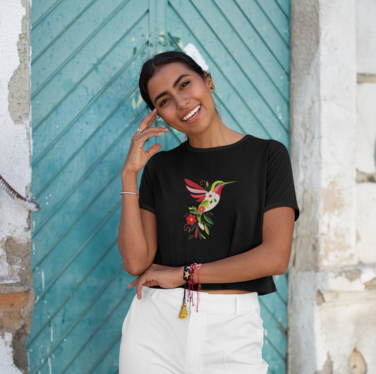 Wings Crop Top - (Women)
