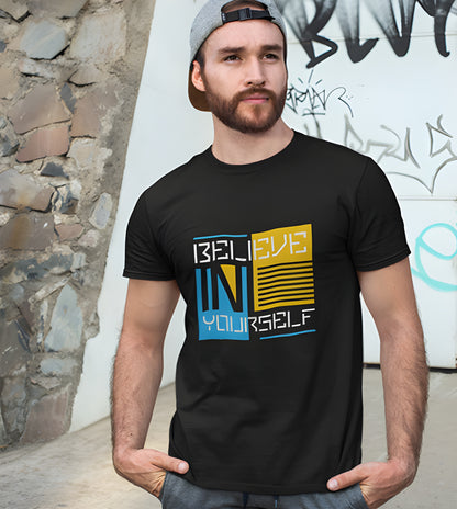Believe in Yrself T-Shirt - (Men)