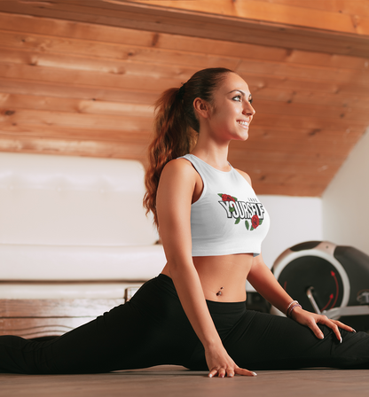 Love Yourself Crop Tank - Women